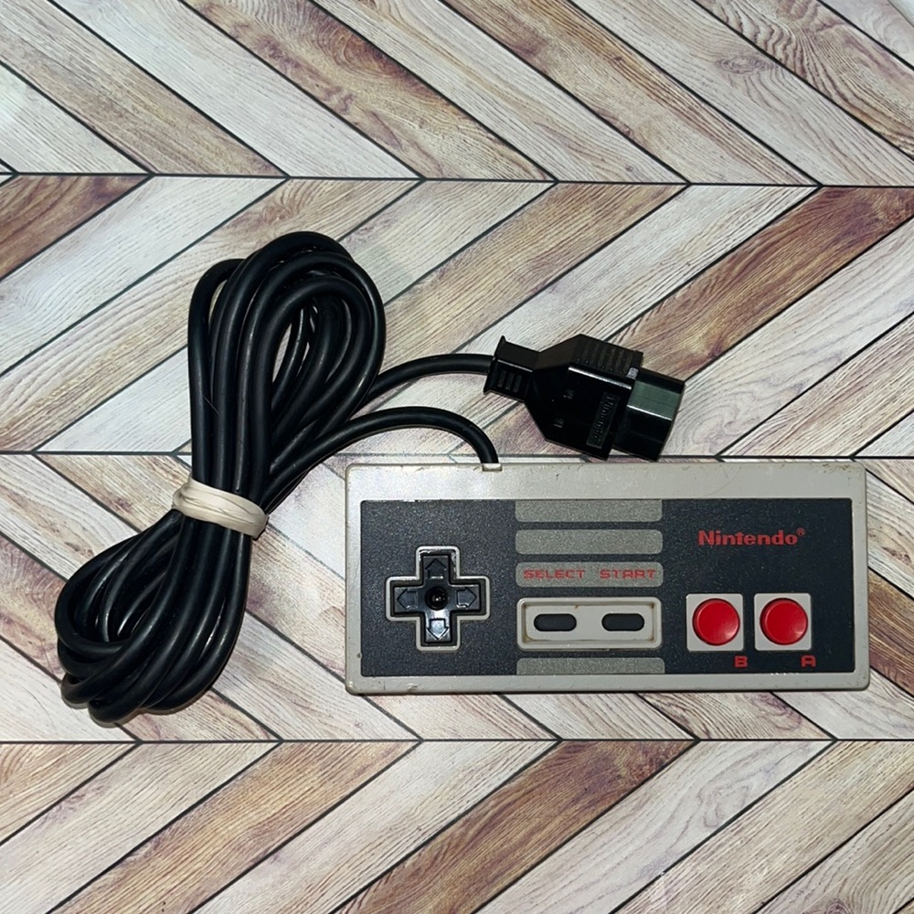 Nintendo entertainment system NES-004 controller.